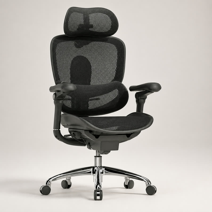 完整展示的 C300 Pro 人體工學椅